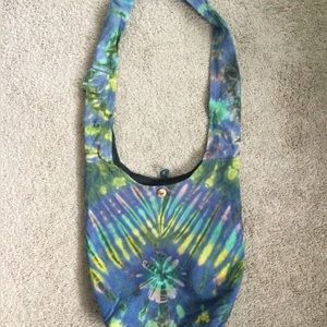 Flying High Mudmee Tye Dye Purse